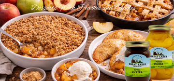 Desserts With Peaches and Apples