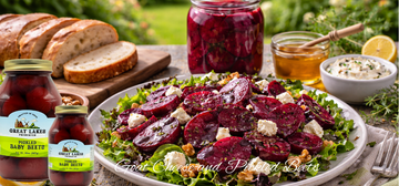 Goat Cheese and Pickled Beets - Great Lakes Preserves