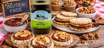 Gluten Free Apple Butter Snacks | Great Lakes Preserves