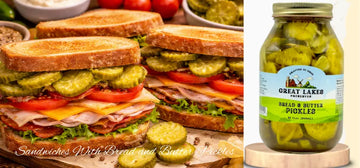 Sandwiches With Bread and Butter Pickles