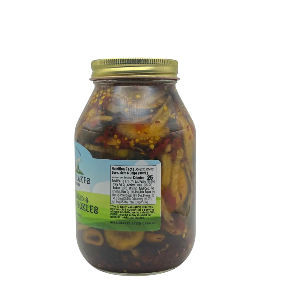 Zesty Bread & Butter Pickles