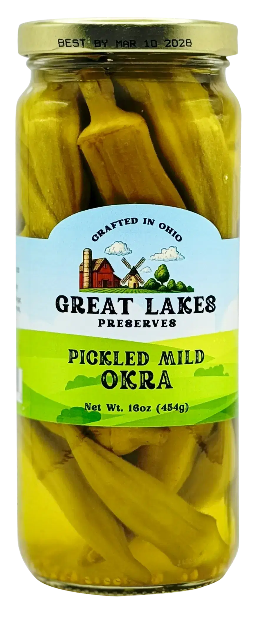 Pickled Okra (Mild) (Single)