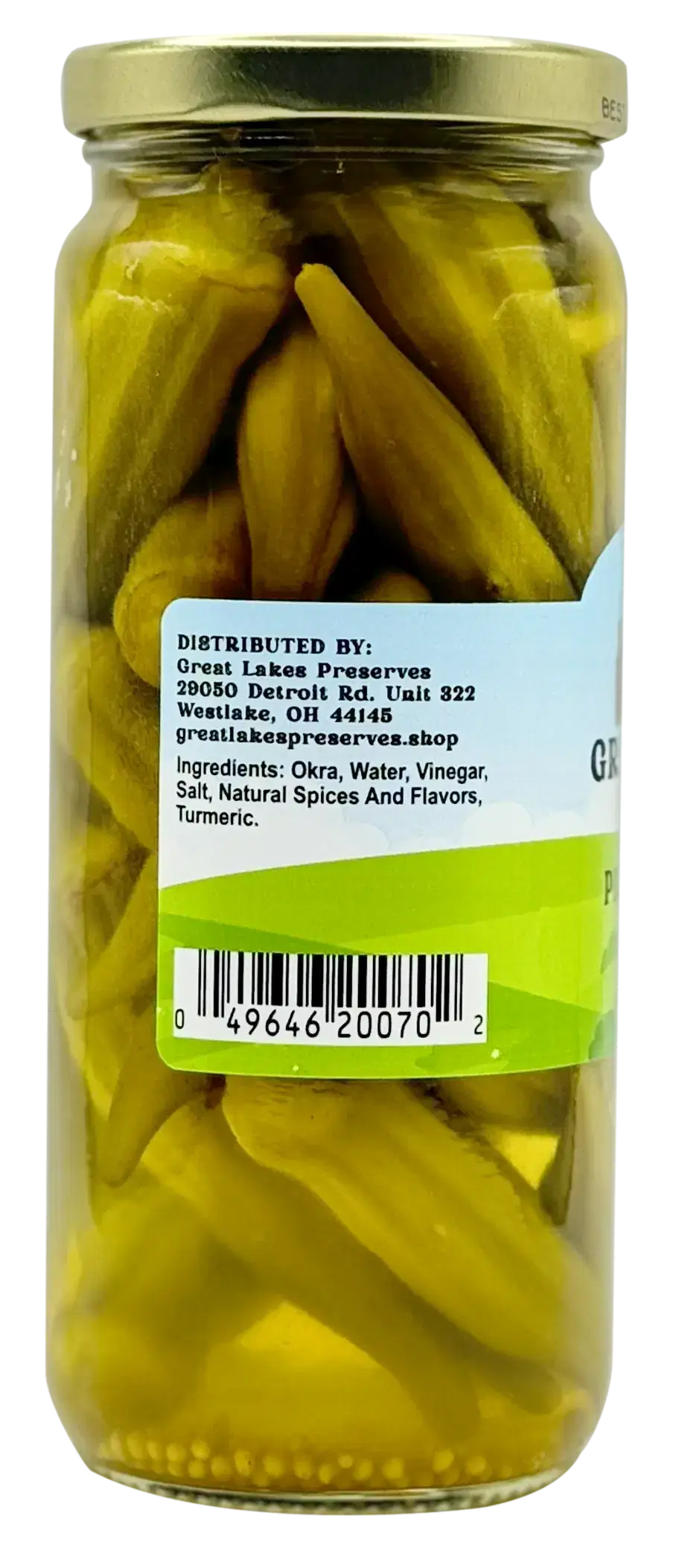 Pickled Okra (Mild)<br>(16 & 32 Oz)